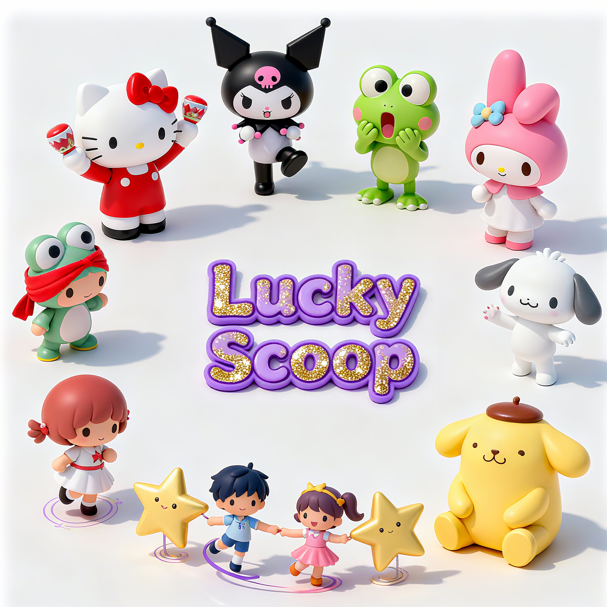 Lucky Scoop | Sanrio+Animal Mix Categories